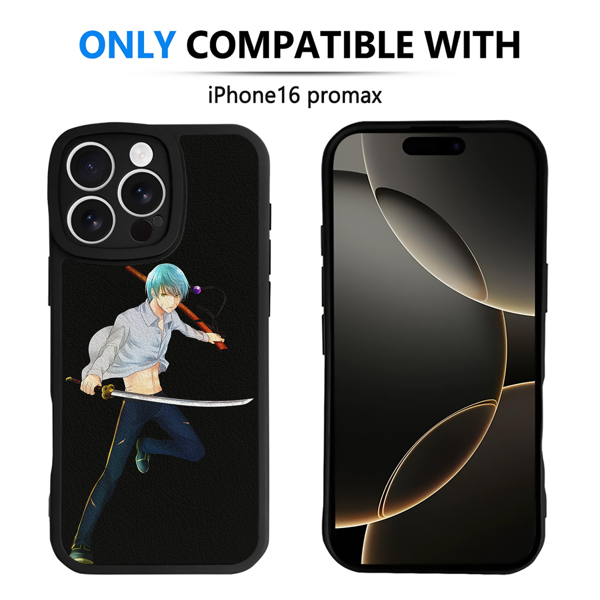 （画像用） 刀剣乱舞 Touken Ranbu 【iPhone 16シリーズ対応】シリコンスマホケース（レザー調） 材質：シリコン